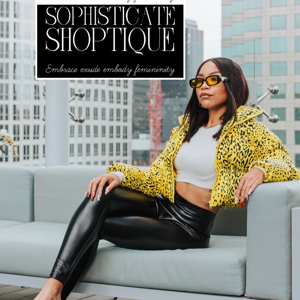 Leopard print crop bomber jacket